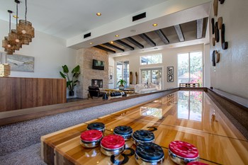 Shuffle Board at Bear Canyon Apartments in Tucson Arizona 2021 2